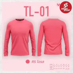 Portman TL-01 (คอกลม สีล้วน แขนยาว) โอรส