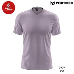 Portman V-01 (คอวี สีล้วน) เทา