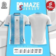 Doo-D D5 MAZE JERSEY ขาว