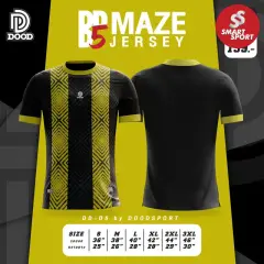 Doo-D D5 MAZE JERSEY ดำ