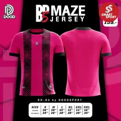 Doo-D D5 MAZE JERSEY ชมพู