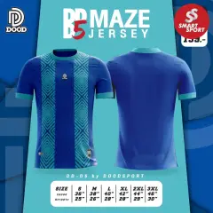 Doo-D D5 MAZE JERSEY น้ำเงิน 2