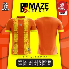 Doo-D D5 MAZE JERSEY ส้ม