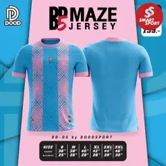 Doo-D D5 MAZE JERSEY ฟ้า