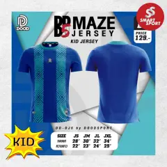 Doo-D D5 MAZE JERSEY น้ำเงิน