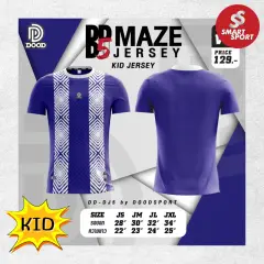 Doo-D D5 MAZE JERSEY น้ำเงิน 2