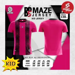 Doo-D D5 MAZE JERSEY ชมพู