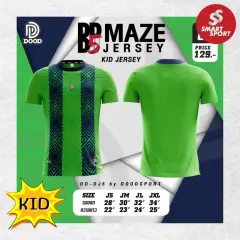 Doo-D D5 MAZE JERSEY เขียว