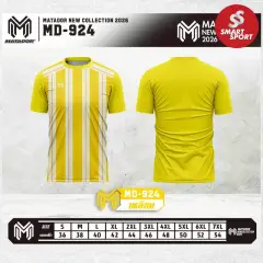 Matador MD-924 ลายทาง เนื้อผ้าเบาสบาย ระบายอากาศดีเยี่ยม เหลือง