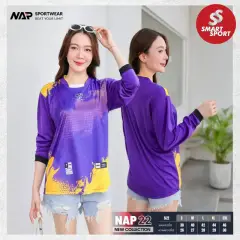 NAP 22 แขนยาว ม่วง