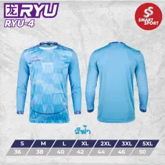 H3 RYU 04 แขนยาว ฟ้า