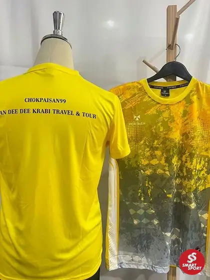 บริษัท / ร้านค้า — ผลงานสกรีนและปักเสื้อ Smart Sport
