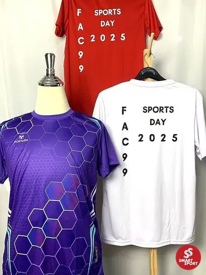 กิจกรรม / งานรุ่น — ผลงานสกรีนและปักเสื้อ Smart Sport